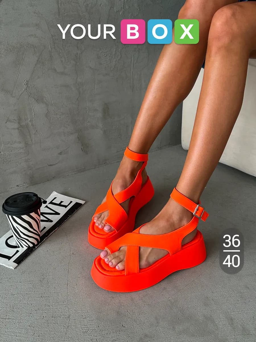 Босоножки на платформе летние - фото 1