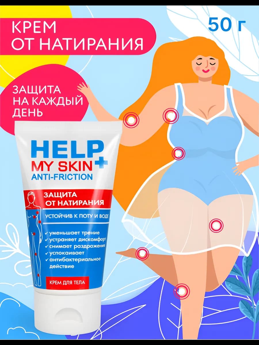 Крем для тела от натирания ANTI-FRICTION