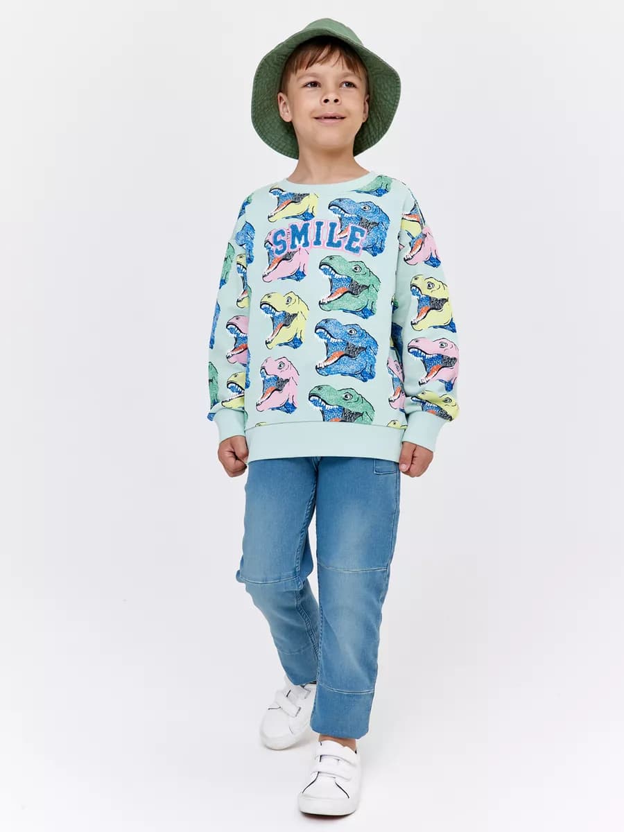 Джинсы базовые на резинке