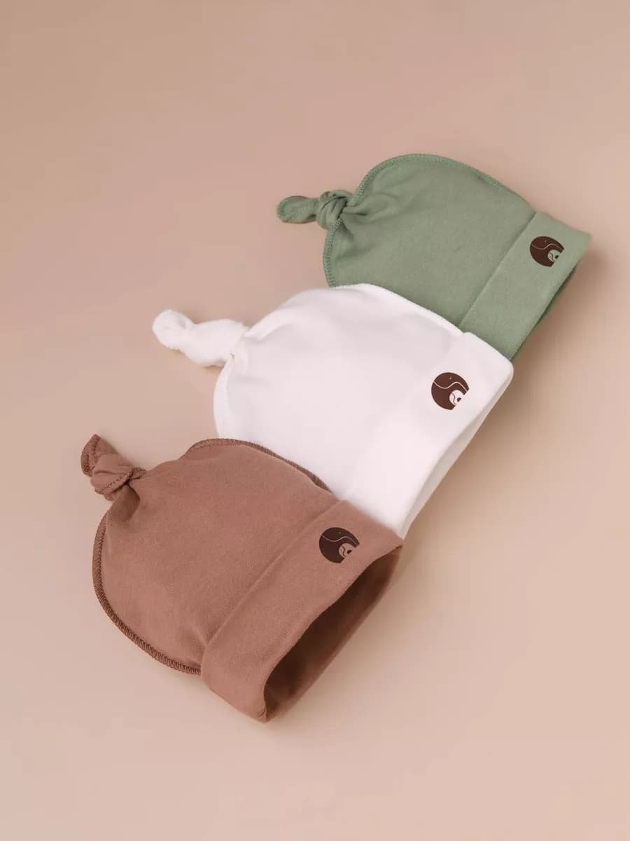 Шапочки для новорожденного