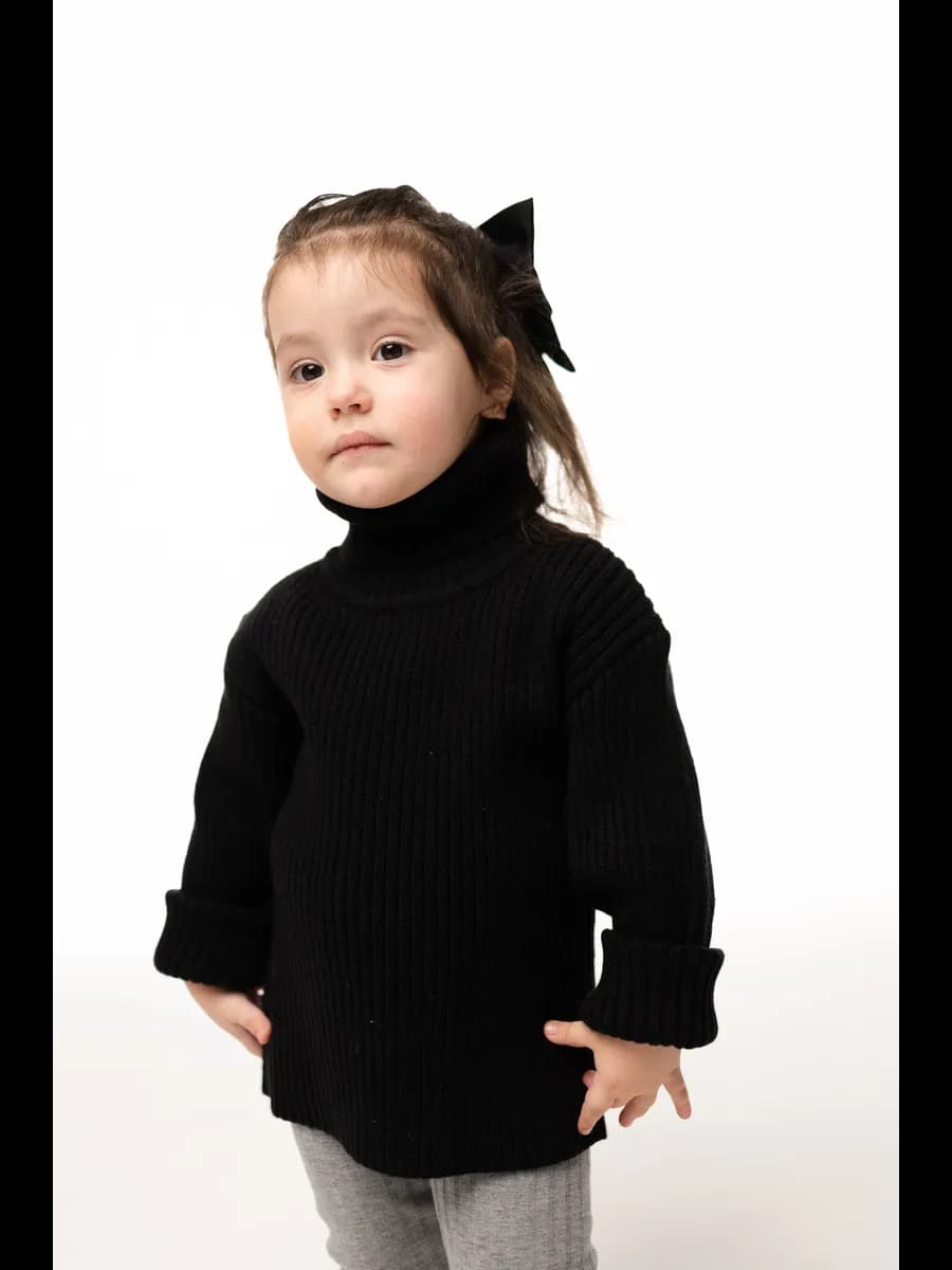 Свитер детский, теплая водолазка для детей