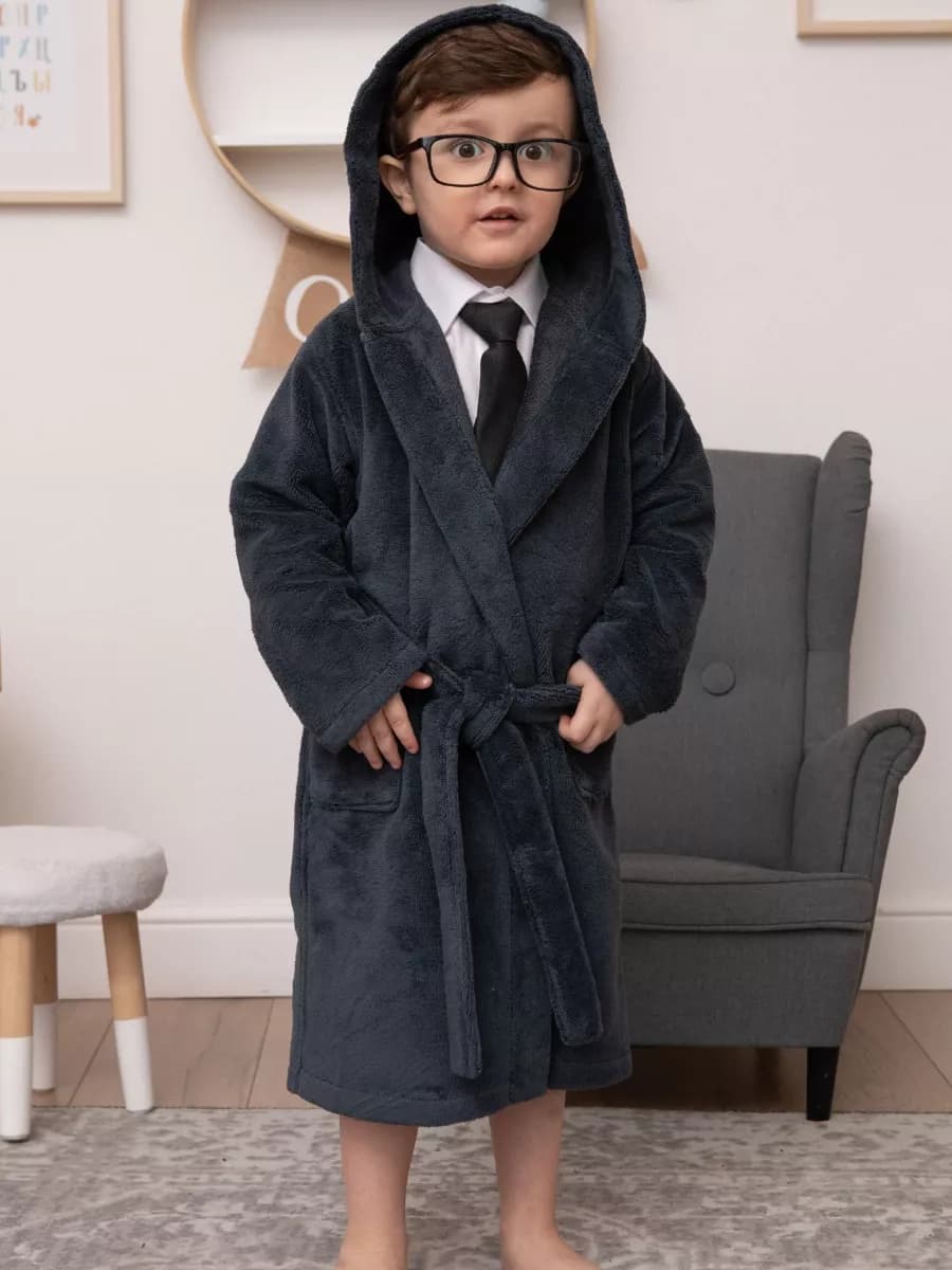 Халат детский махровый MINI BOSS