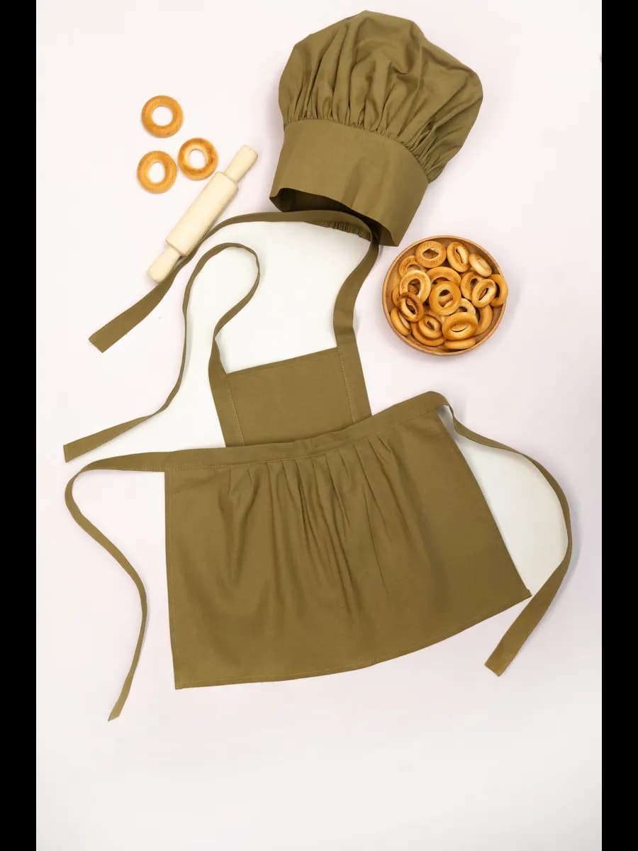 Набор фартук и колпак