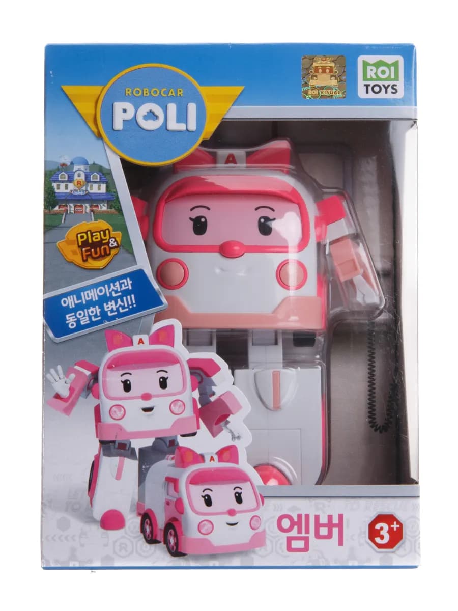Робот трансформер Эмбер Робокар Поли