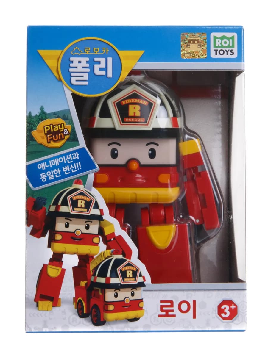 Робот трансформер Рой Робокар Поли