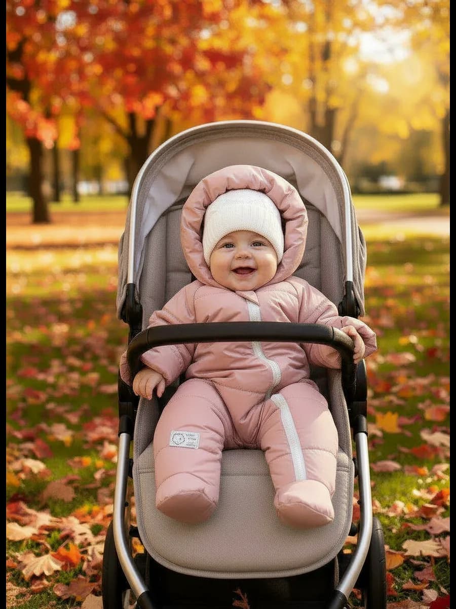 Комбинезон для новорожденных демисезонный