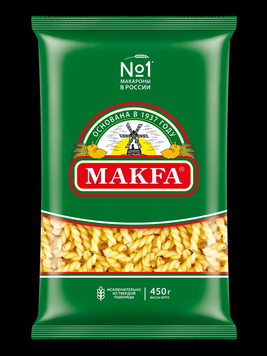 Макароны косички 450 г