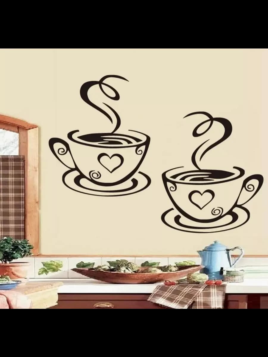 Наклейка интерьерная для декора кухни