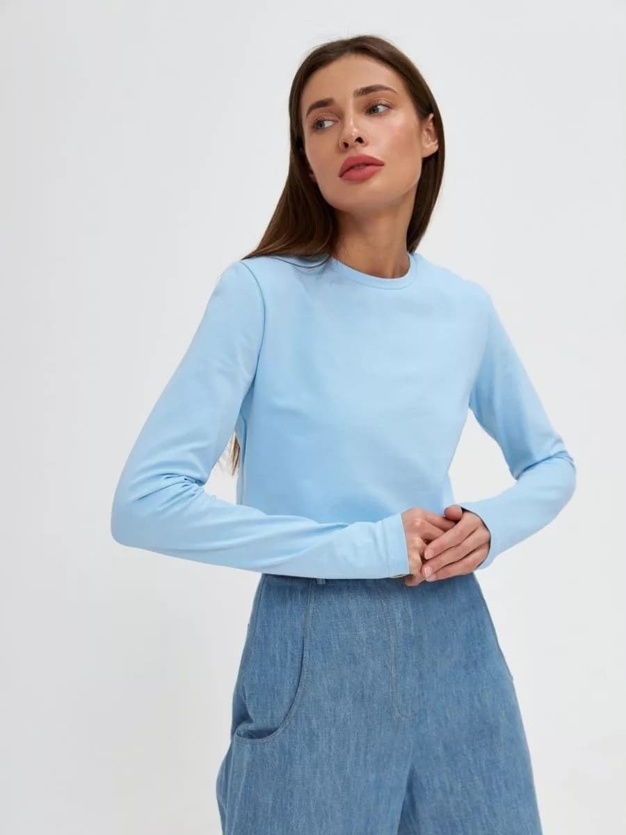 Лонгслив футболка с длинным рукавом