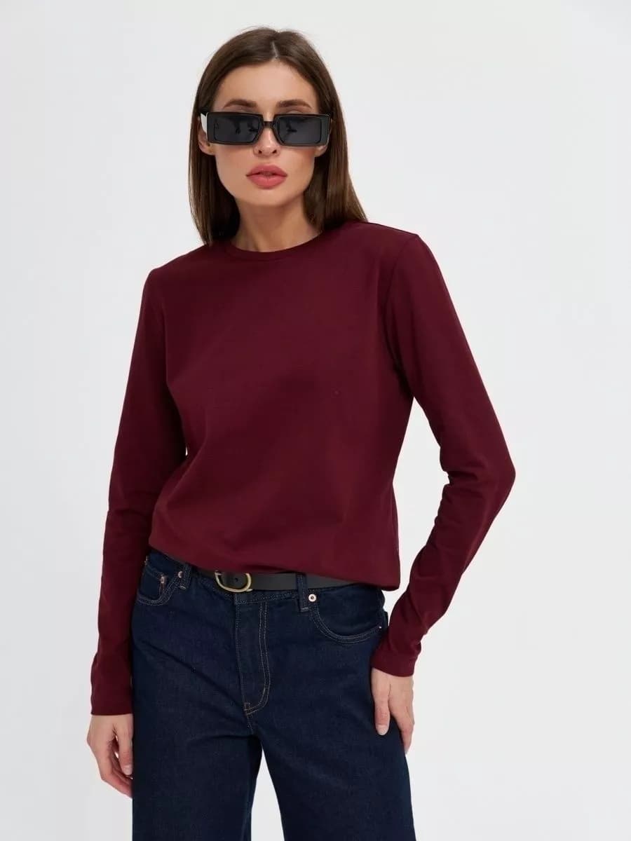 Лонгслив футболка с длинным рукавом