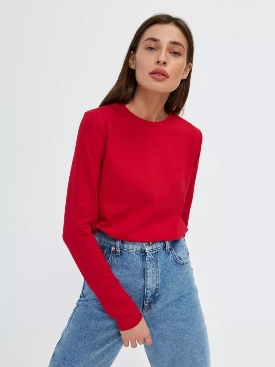 Лонгслив футболка с длинным рукавом