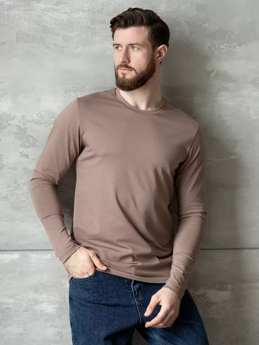 Лонгслив футболка с длинным рукавом