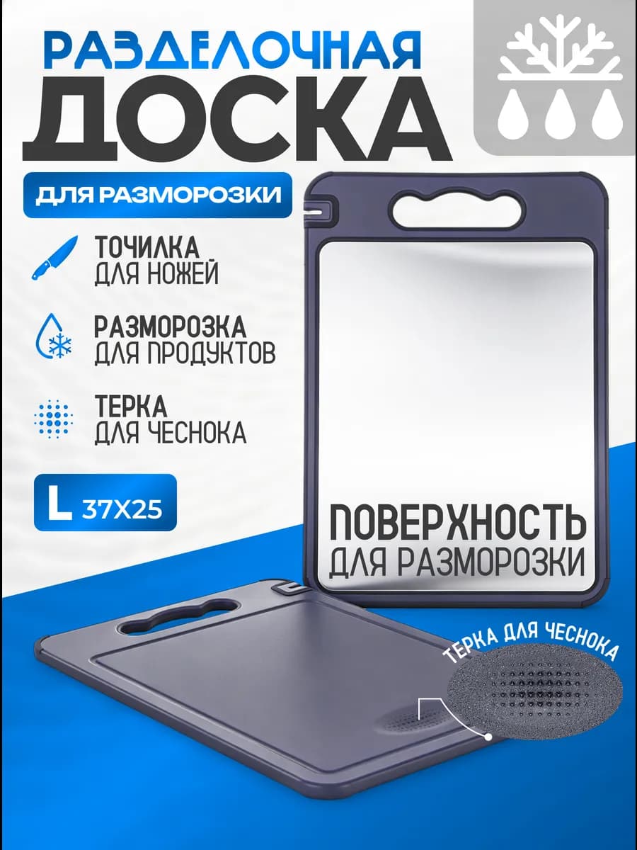 Доска разделочная для кухни пластиковая