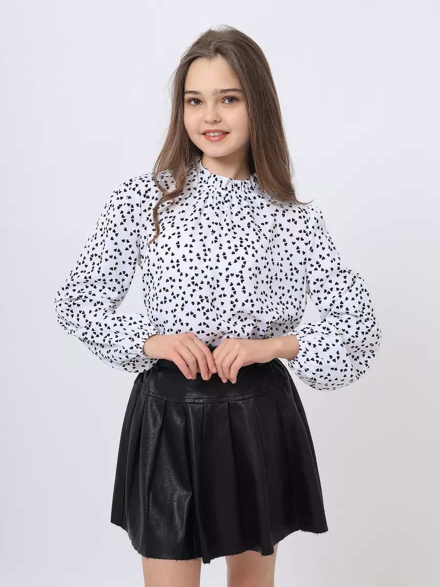 Блузка школьная нарядная