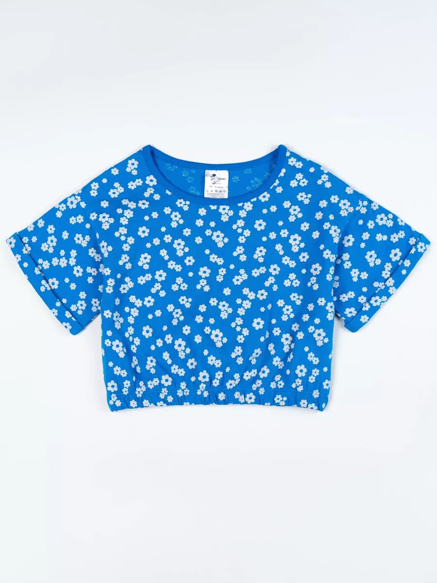 Кроп топ футболка домашняя