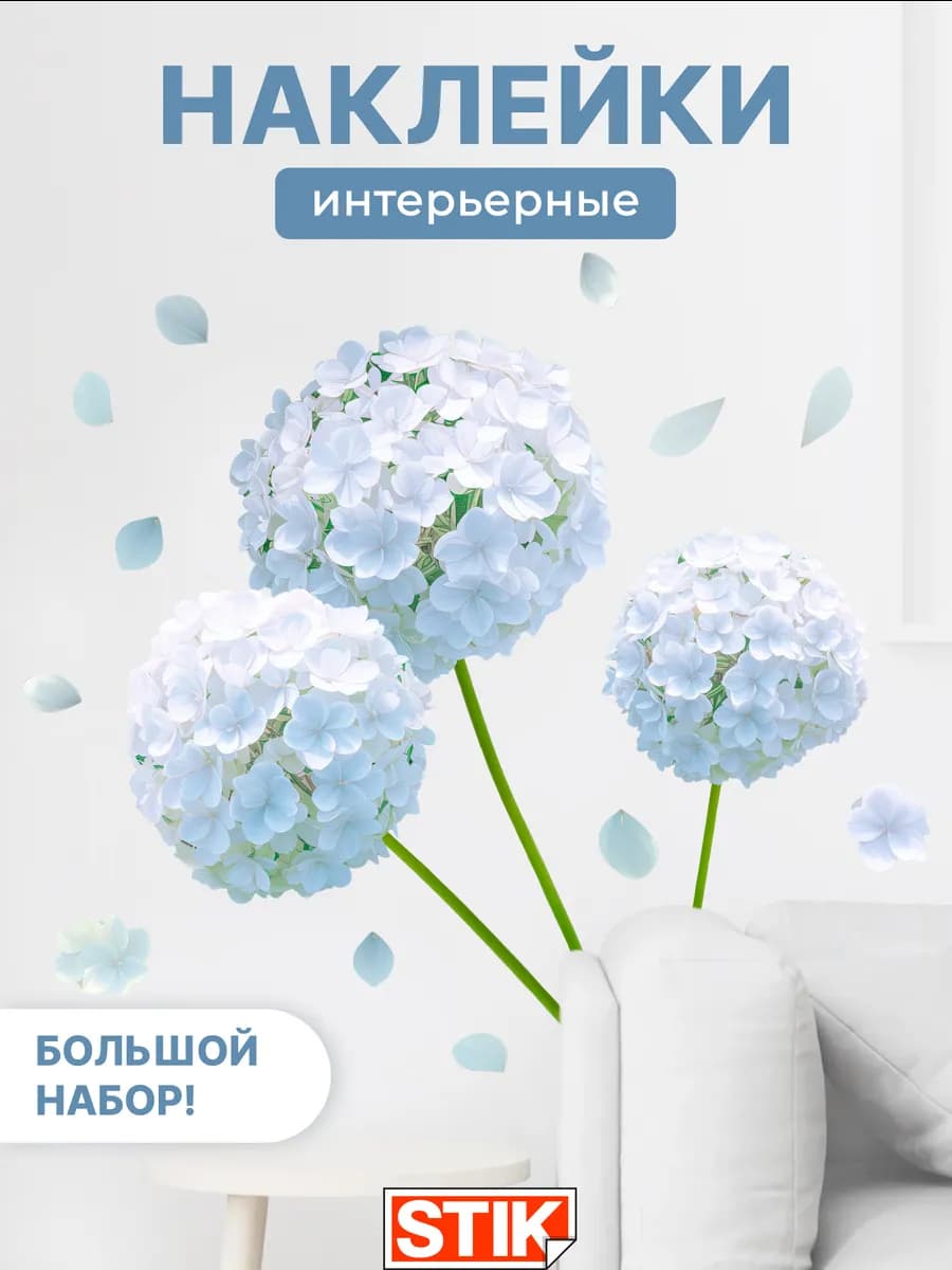 Наклейка интерьерная на стену эстетичный декор на кухню