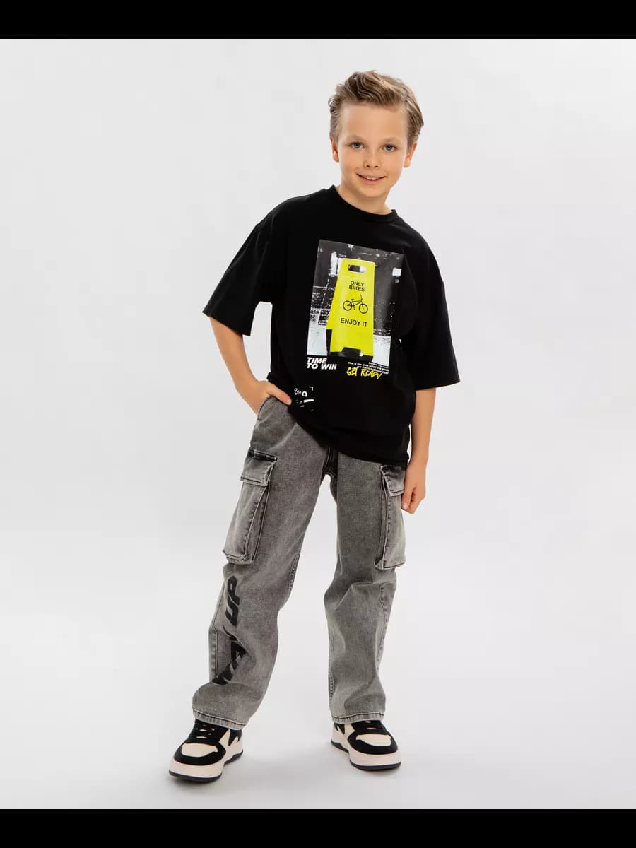 Джинсы для мальчика карго