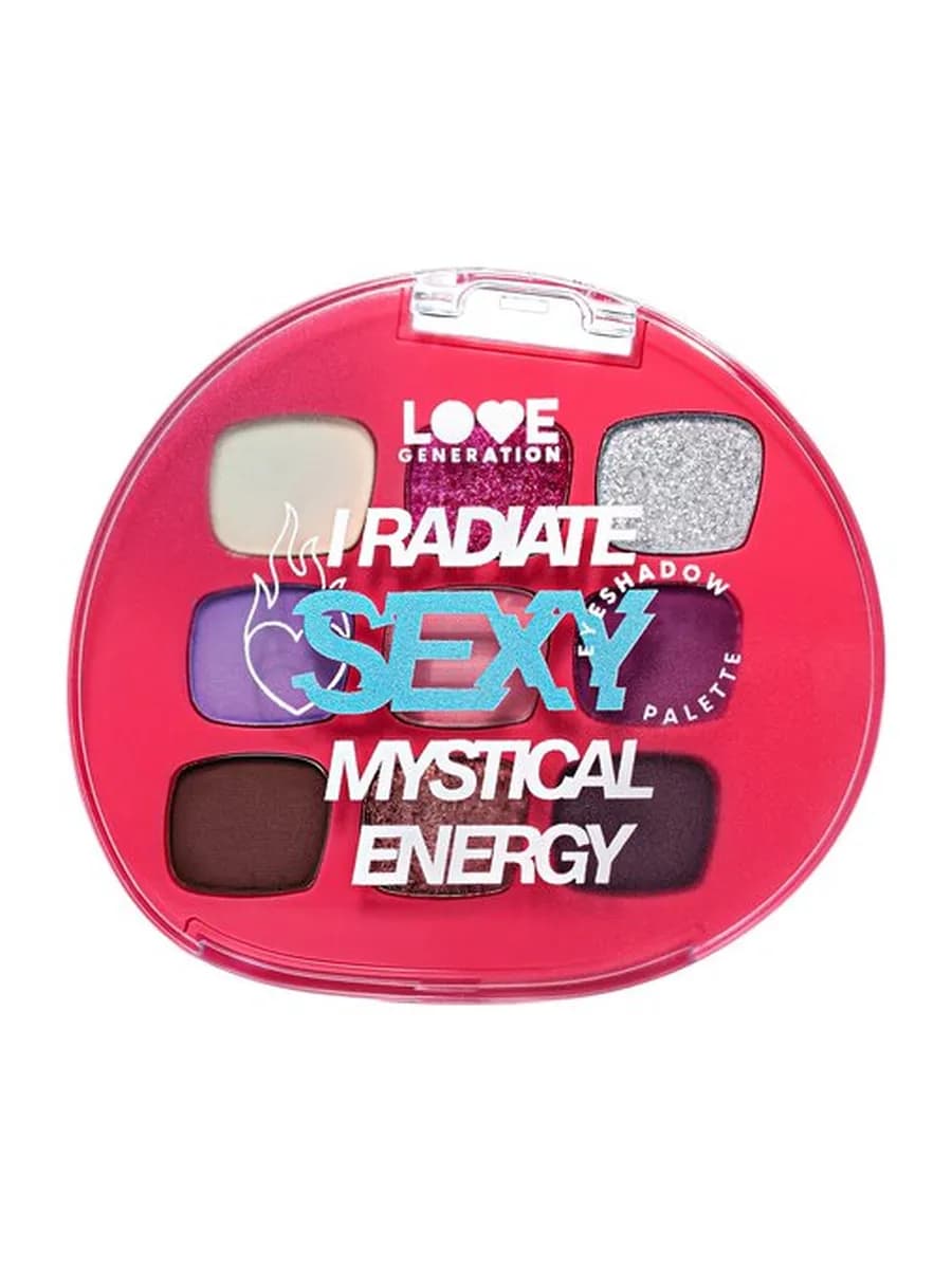Палетка теней для век I radiate sexy mystical energy 72 г 01