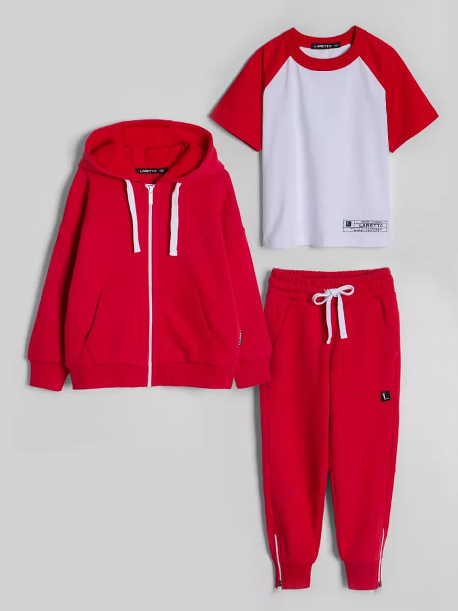 Костюм на весну в школу, спортивный