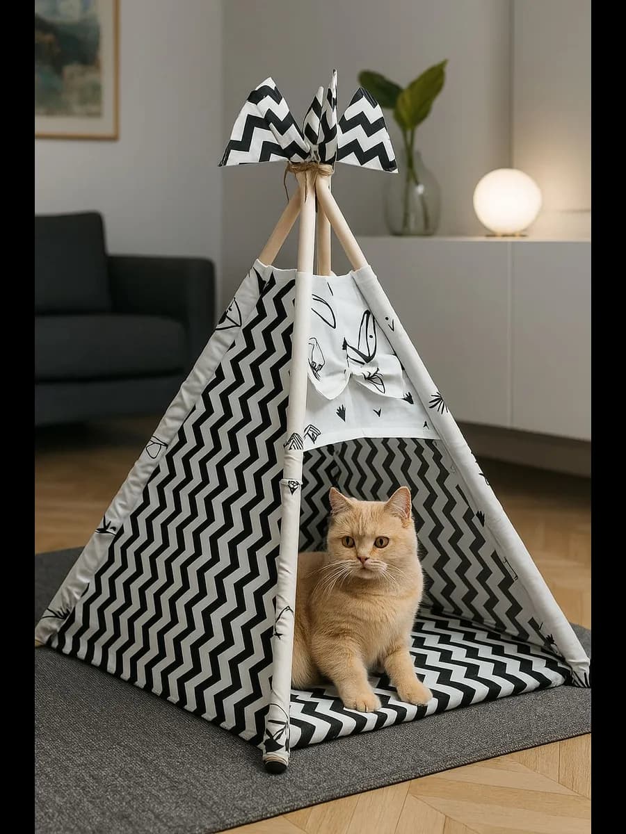 Домик-Вигвам для животных