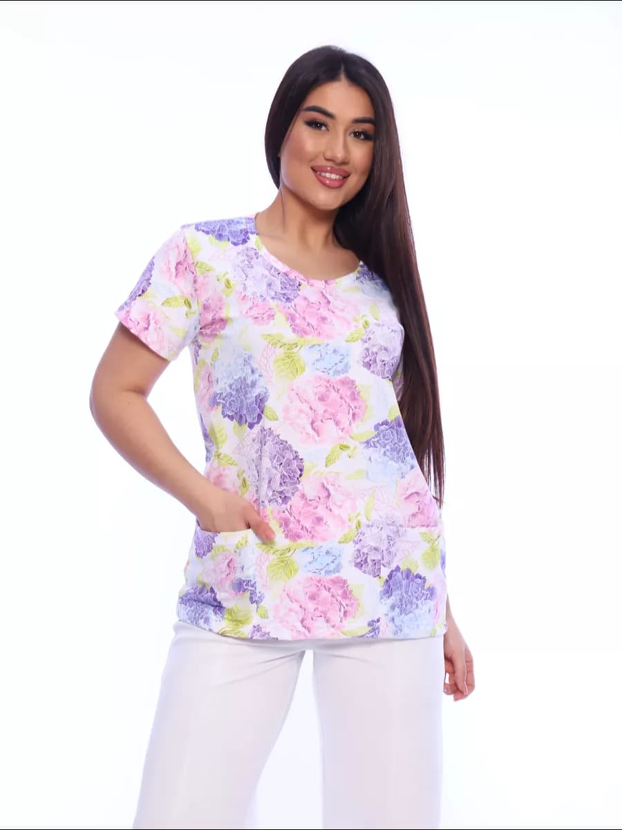 Футболка домашняя с принтом - фото 1