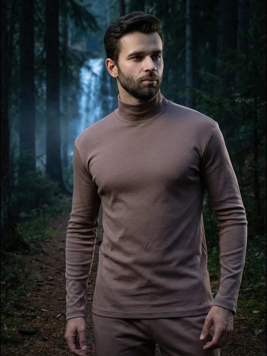 Водолазка мужская 100% хлопок - фото 1