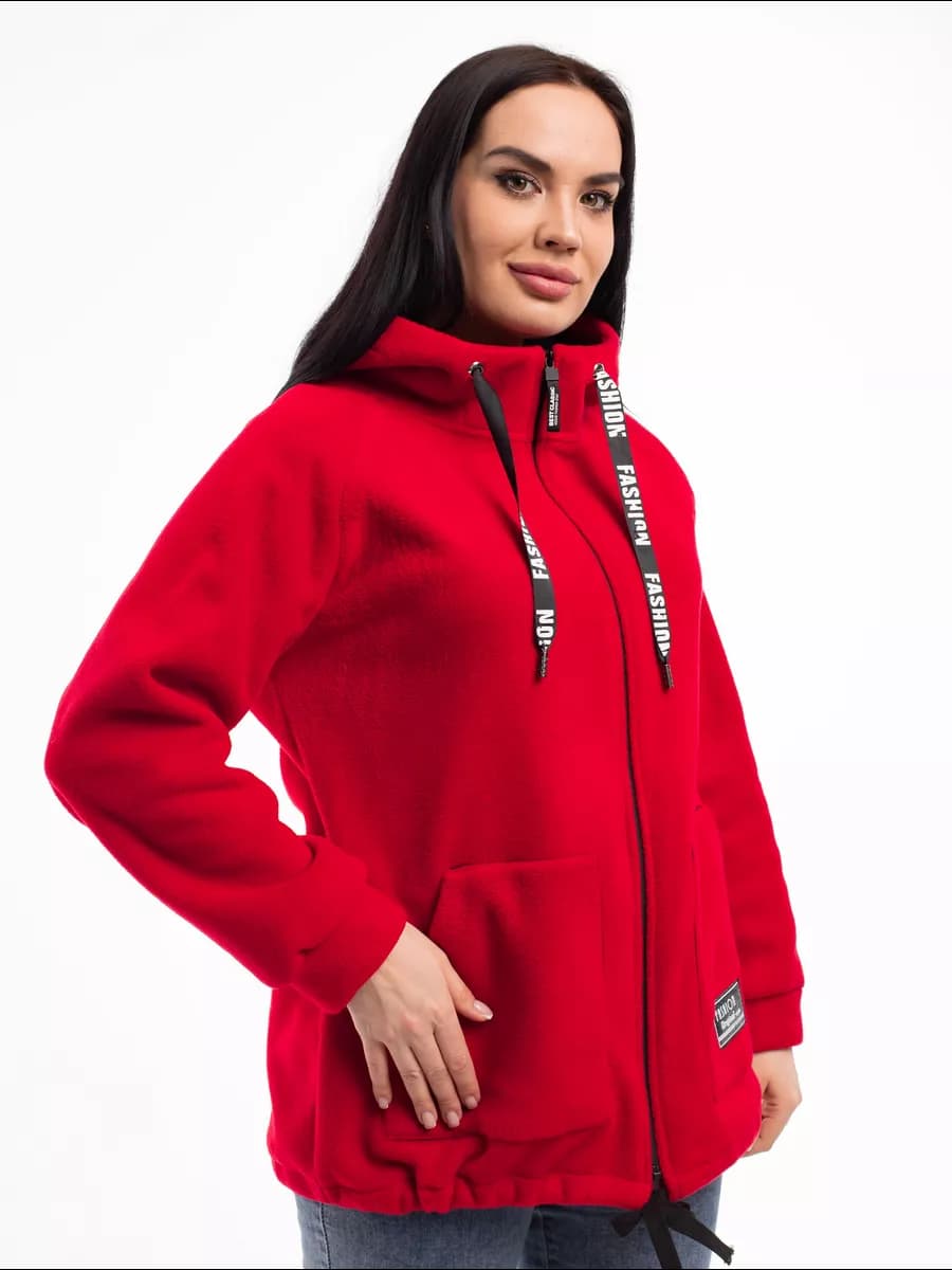 Толстовка на молнии теплая - фото 1