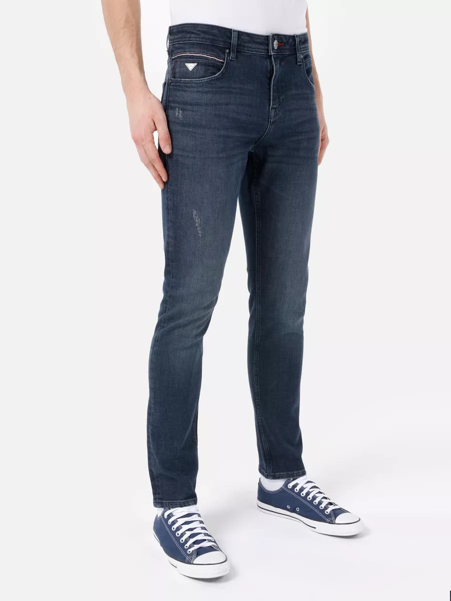 Джинсы мужские зауженные 044 KARL Straight Fit