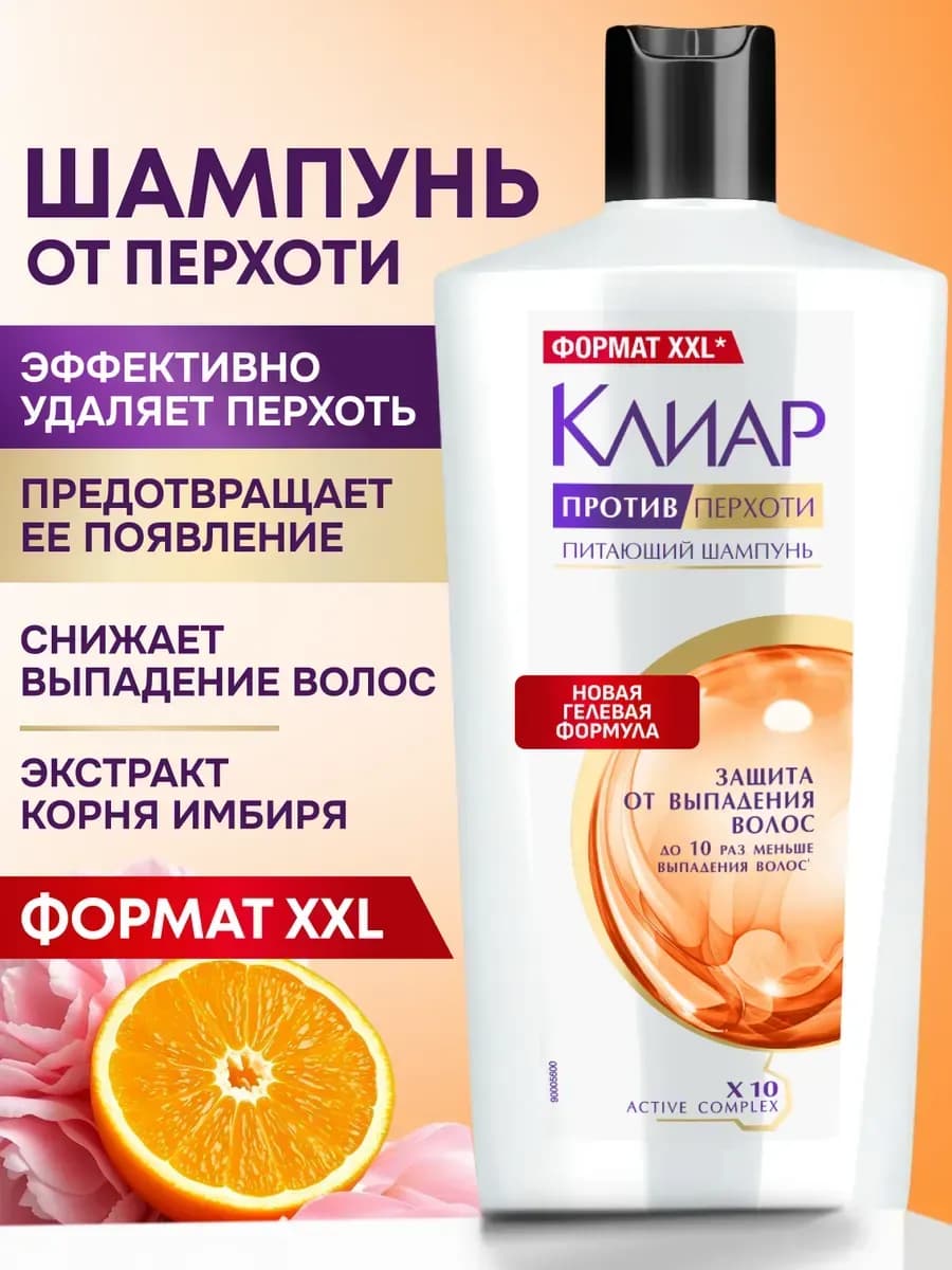 Шампунь для волос женский от перхоти и выпадения