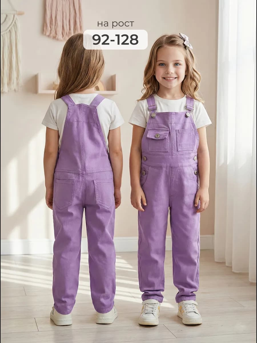 Джинсовый комбинезон для малышей