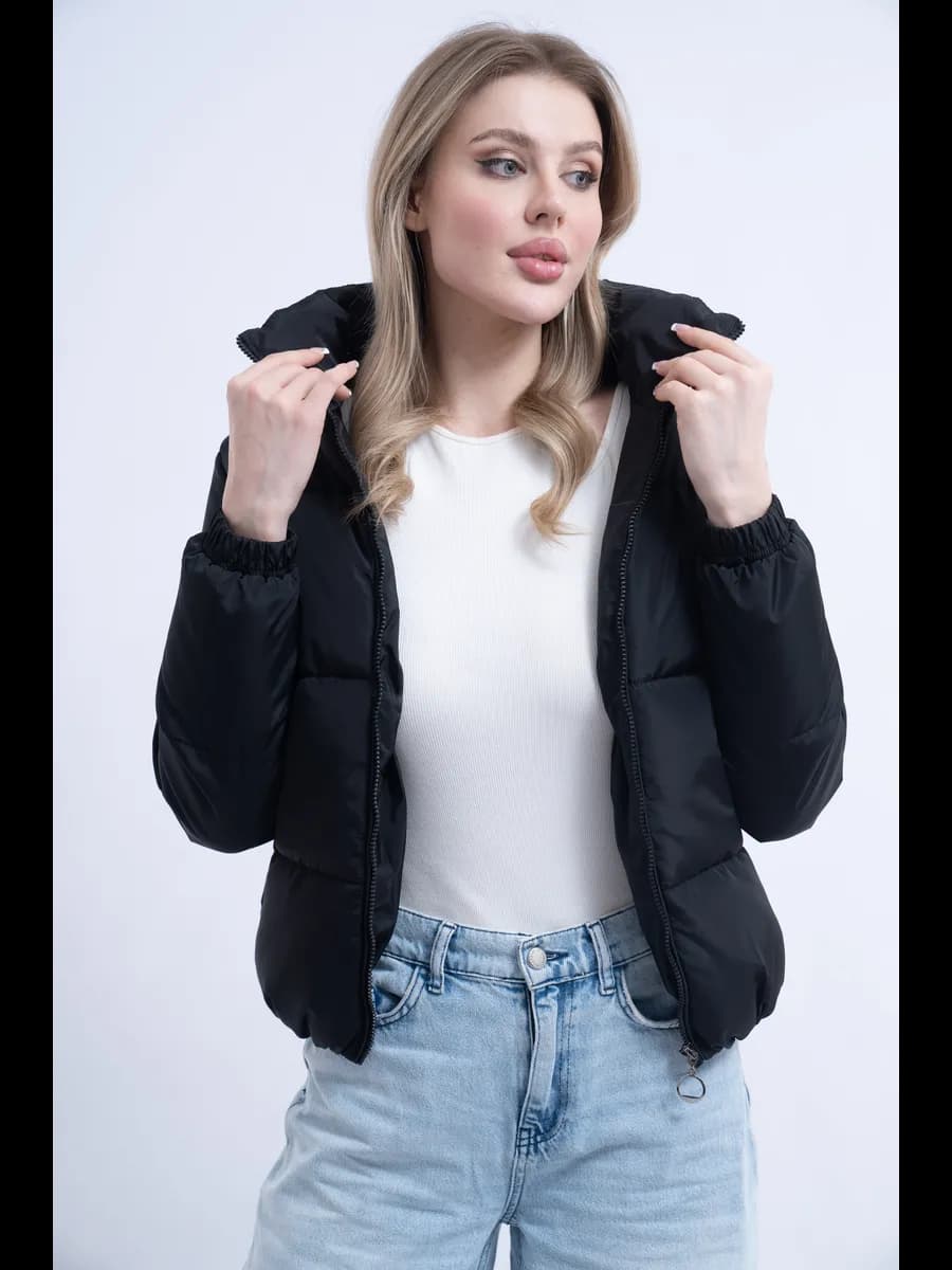 Куртка демисезонная болоньевая оверсайз