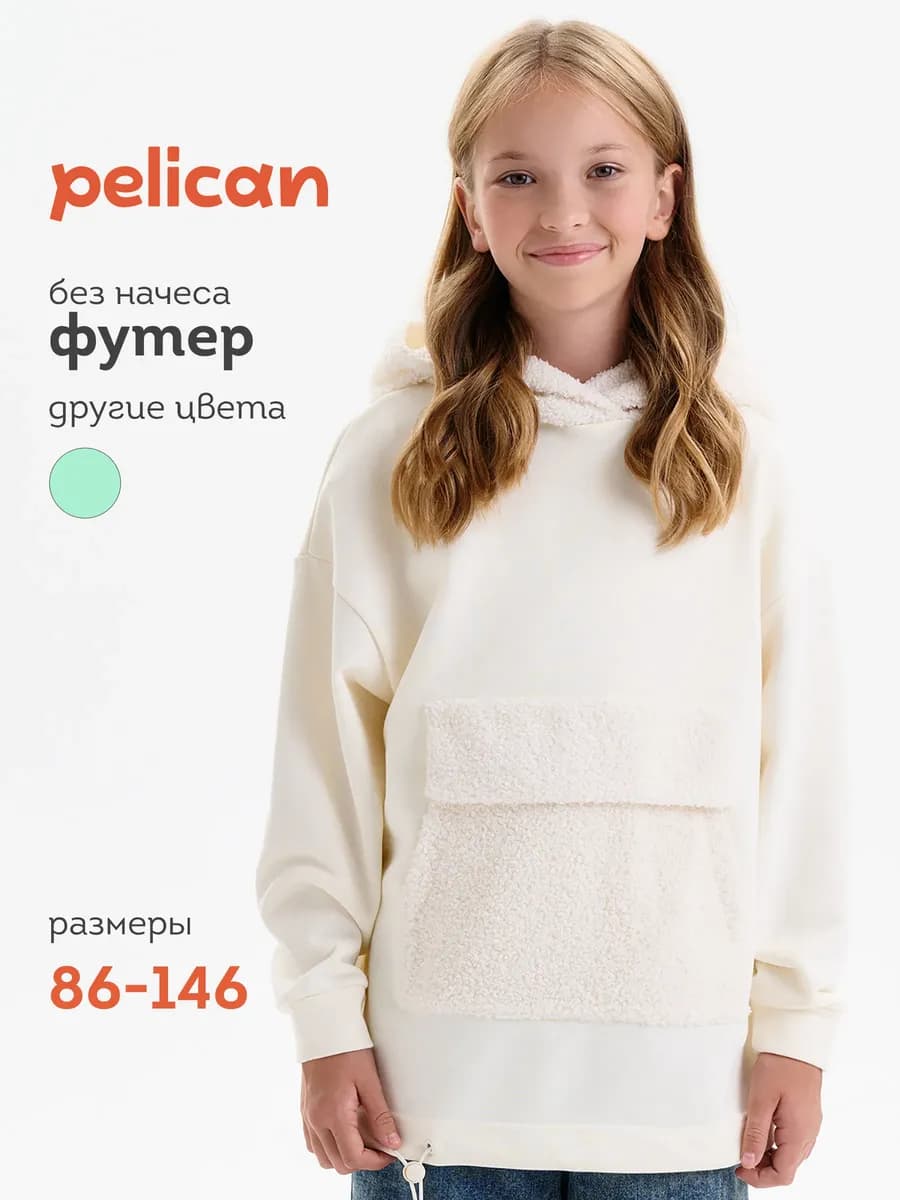 Худи оверсайз с капюшоном - фото 1