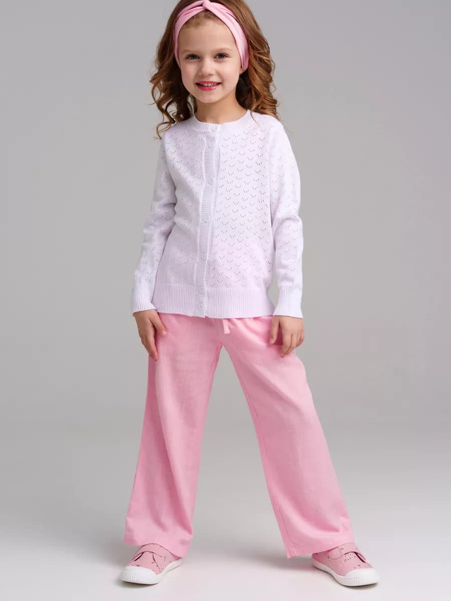 Брюки трубы из вискозы