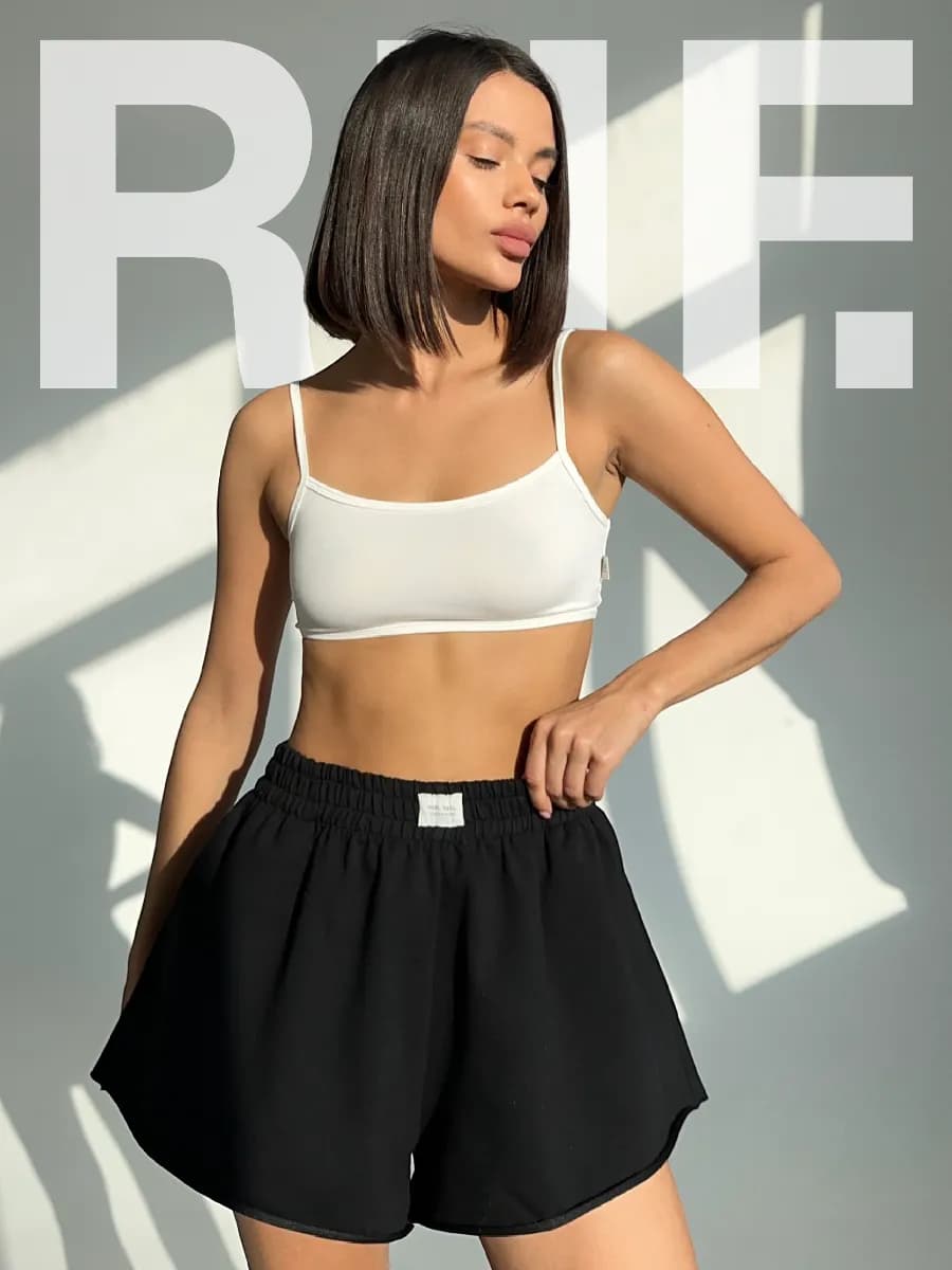 Шорты домашние женские клеш