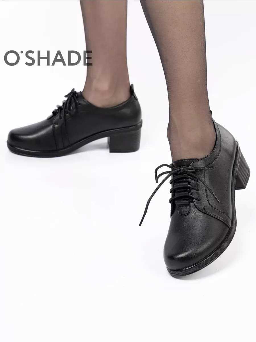 Туфли черные женские - фото 1