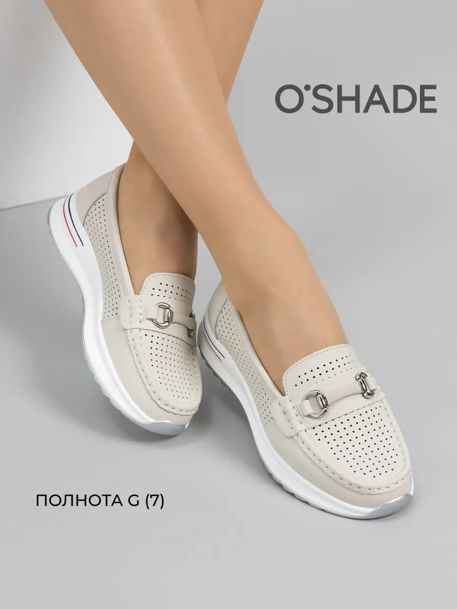 Мокасины женские летние