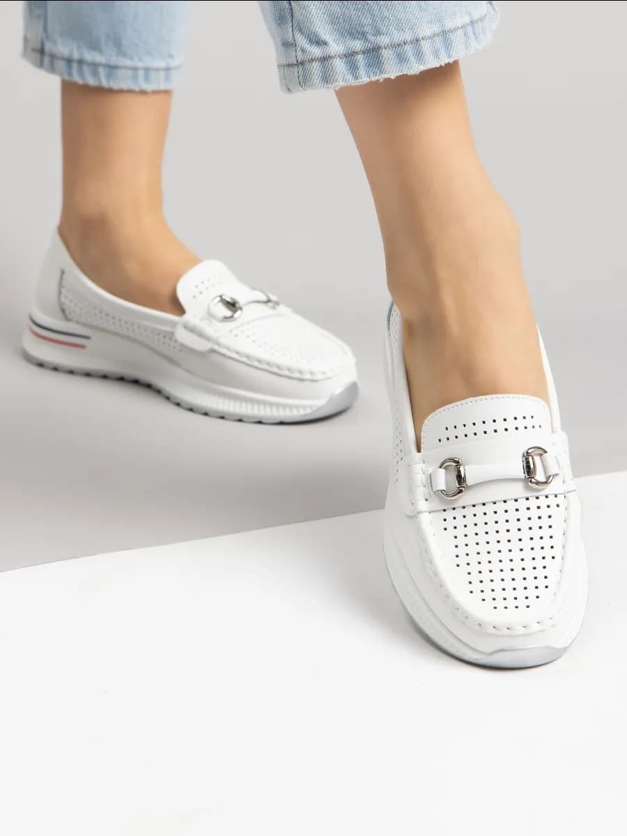 Мокасины женские летние