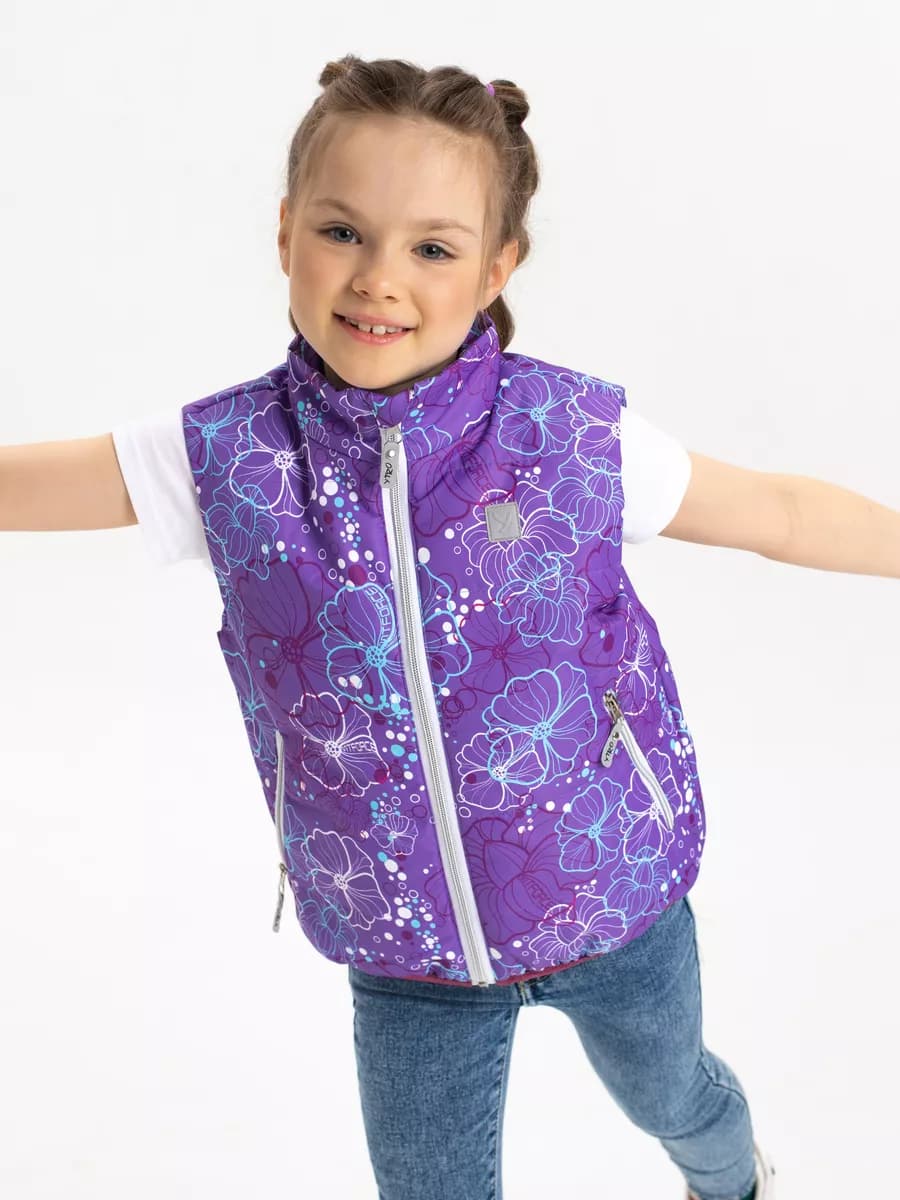Жилетка утепленная детская осень