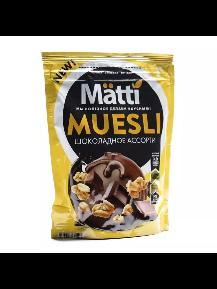 Мюсли - Шоколадное ассорти, 1 шт