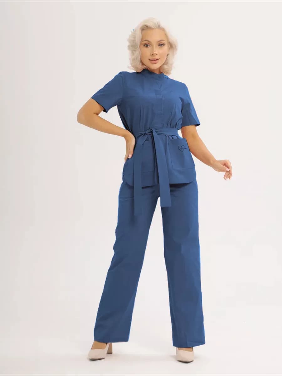 Медицинский костюм стрейч униформа - фото 1