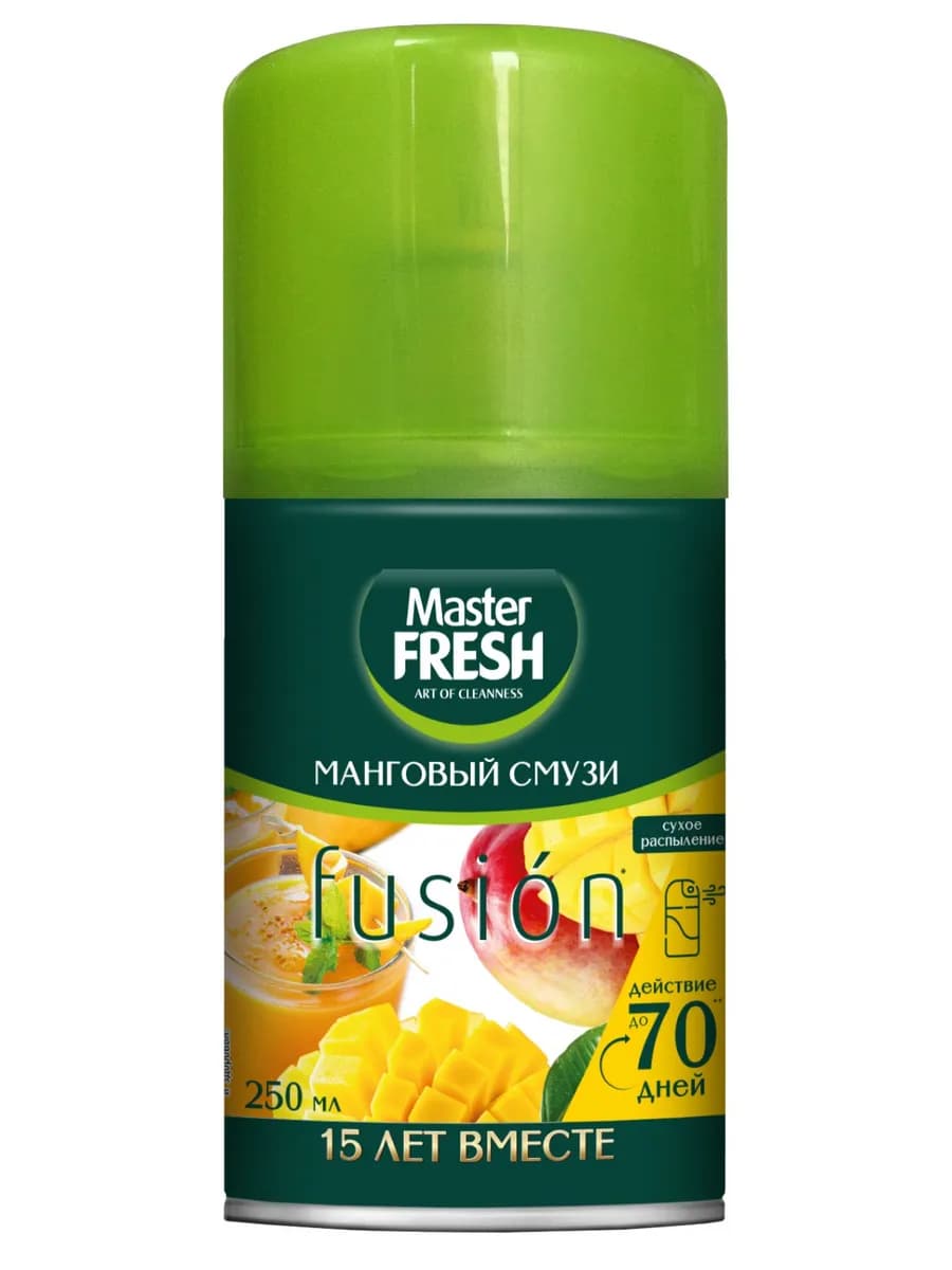 Освежитель воздуха Сменный баллон для дома Манго смузи 250мл