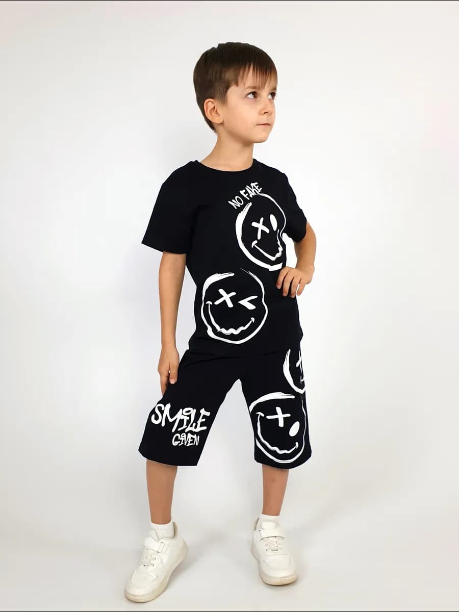 Костюм детский с шортами в садик - комплект - фото 1