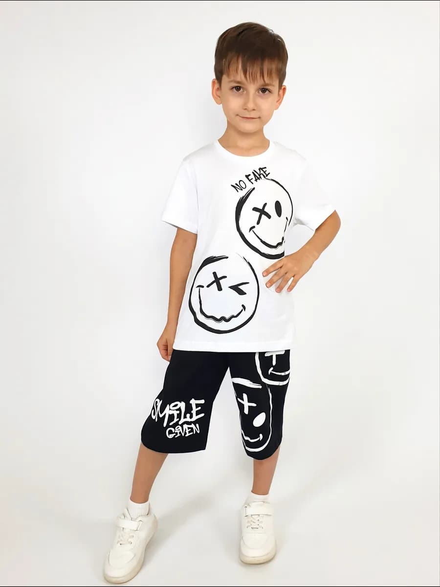 Костюм детский комплект с шортами - фото 1