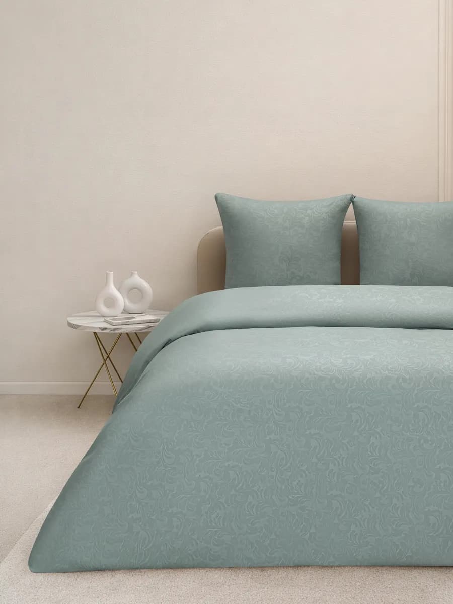 Постельное белье 2 спальное с европростыней комплект 70х70