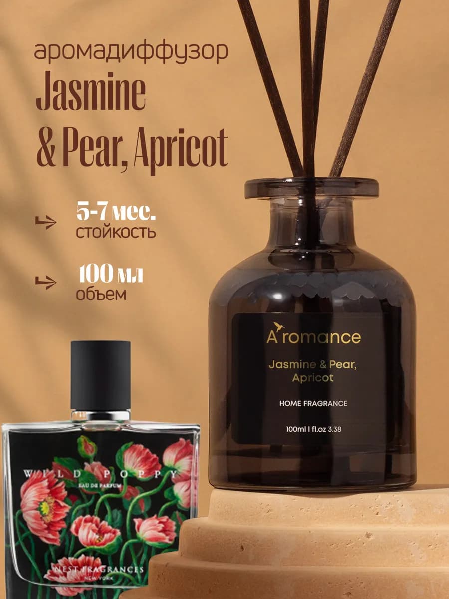 Ароматизатор для дома парфюм аромат диффузор с палочками