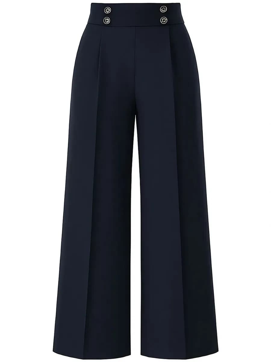 Брюки школьные палаццо