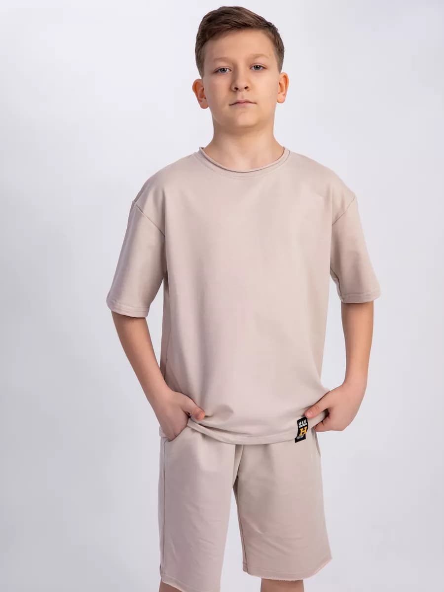 Костюм с шортами домашний спортивный