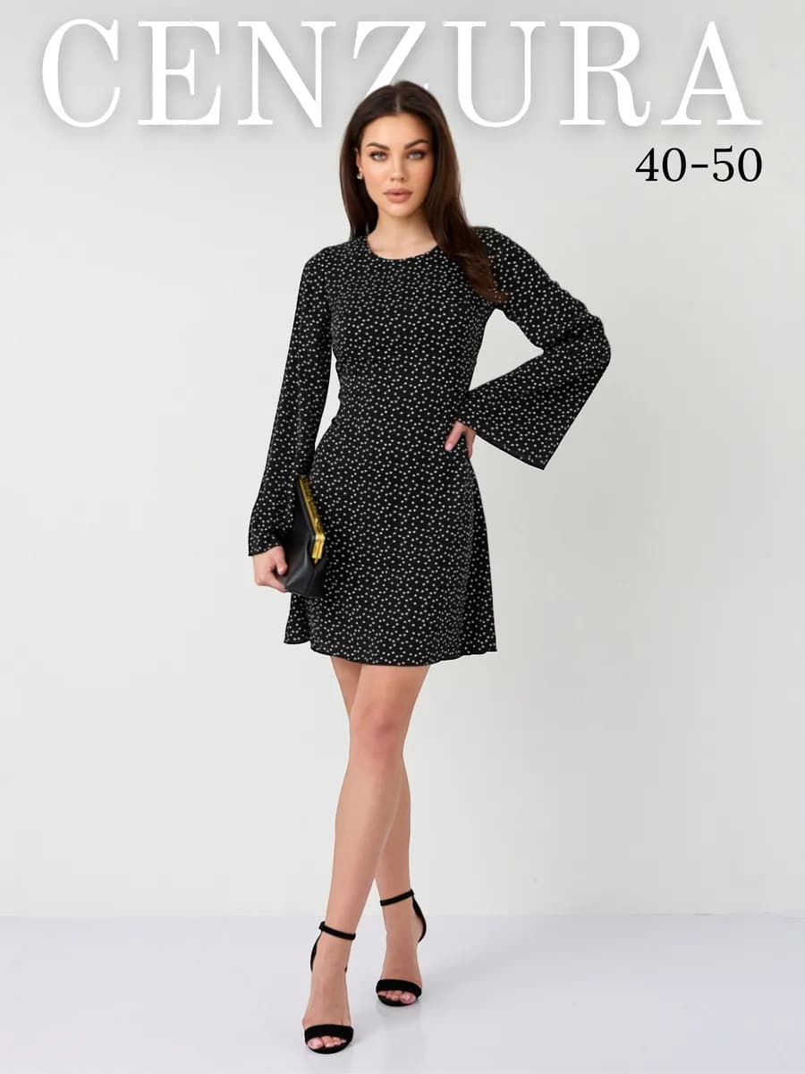 Платье короткое вечернее на завязках