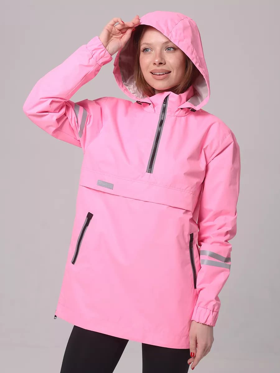 Анорак ветровка со светоотражающими для бега