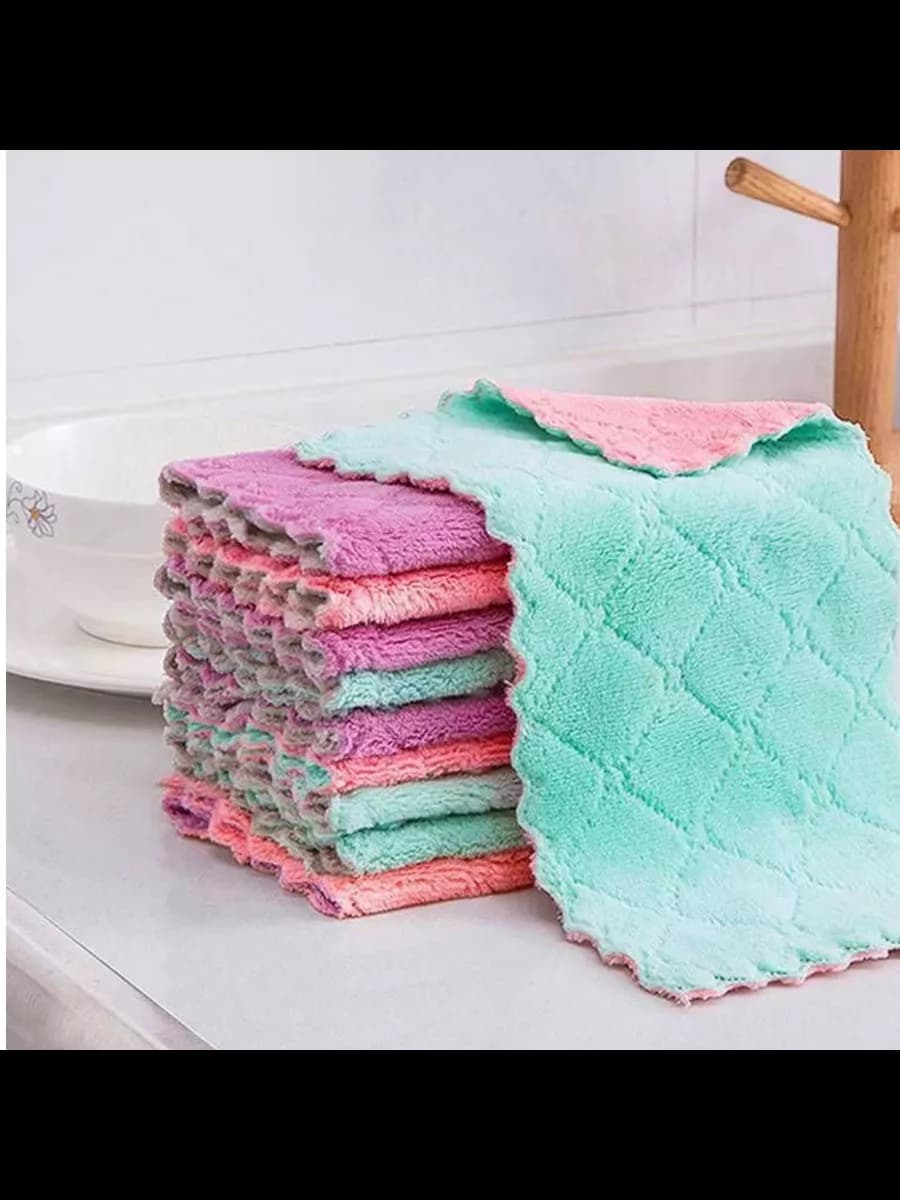 салфетки для уборки тряпки 10шт